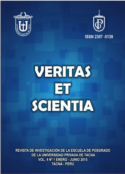 					View Vol. 4 No. 1 (2015): Veritas et Scientia
				