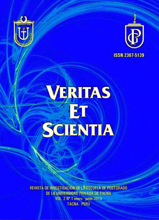 					Ver Vol. 2 Núm. 1 (2013): Veritas et Scientia
				