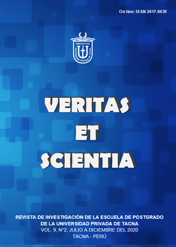 					View Vol. 9 No. 2 (2020): Veritas et Scientia
				