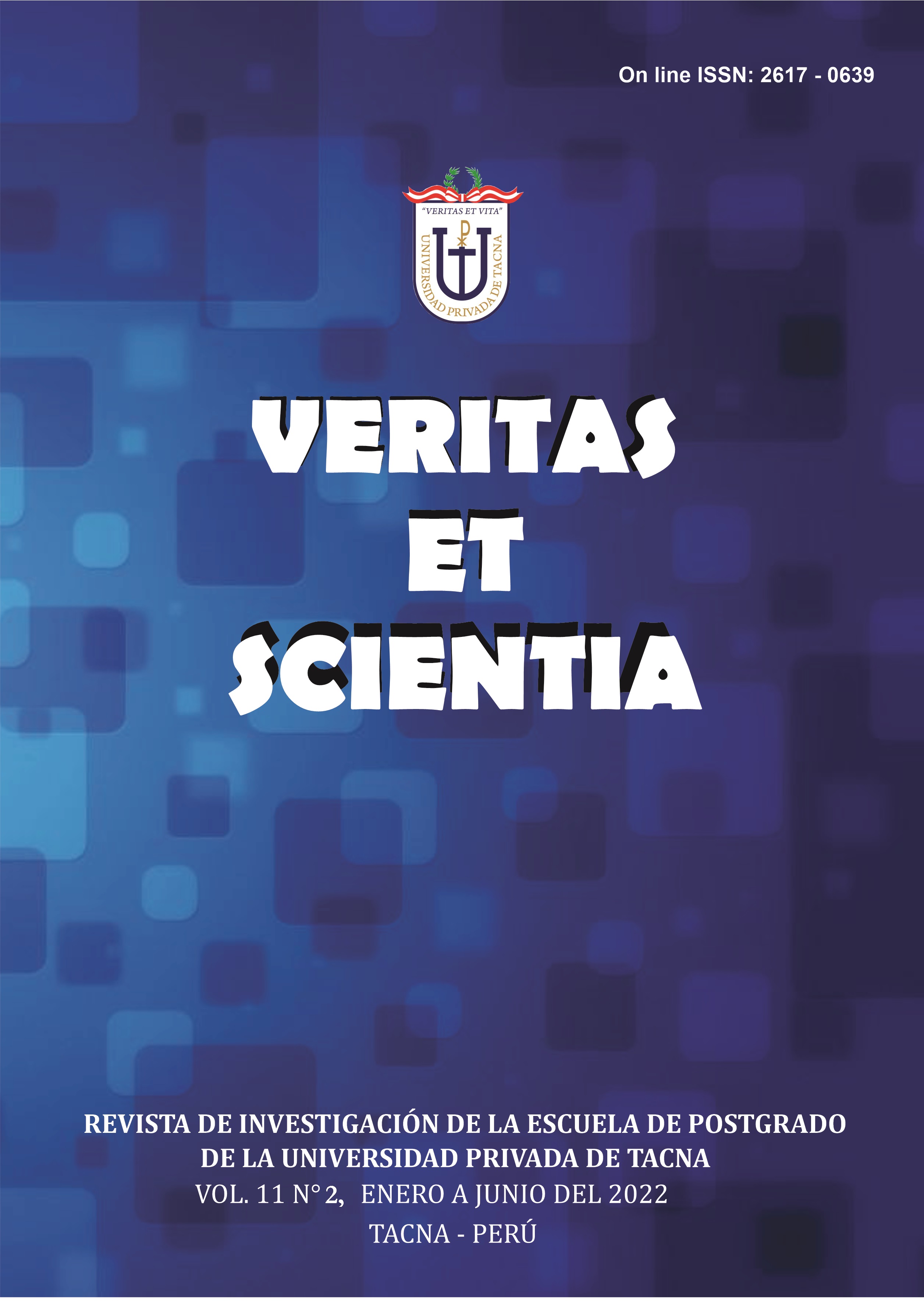 					Ver Vol. 11 Núm. 2 (2022): Veritas et Scientia
				