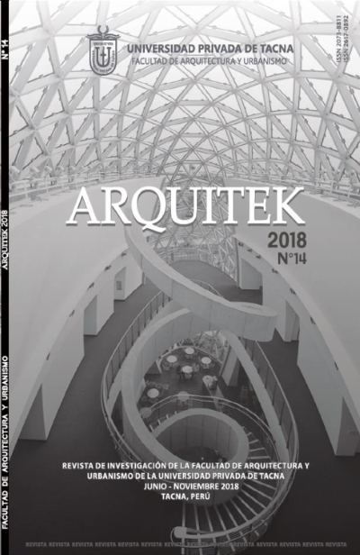					Ver Núm. 14 (2018): Arquitek
				